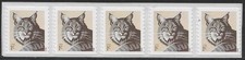 US Scott 4672, 2012, 1 Cent Bobcat, Coil Strip of 5, MNH, F/VF