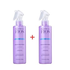 Kit 2x Cadiveu Plastica Dos Fios Liso Magico Gradual Smooth Serum 215ml