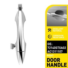 Fits 2007 08 09-2013 Acura MDX Base Exterior Door Handle Passenger Front Rear EA