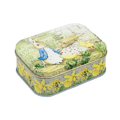 Peter Rabbit kleine rechteckige Dose