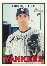 LUIS CESSA 2016 TOPPS HERITAGE BASEBALL #643