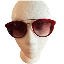 Summer Beach Vacation Vtg Esprit Round Double Bridge Sunglasses 50-21-133