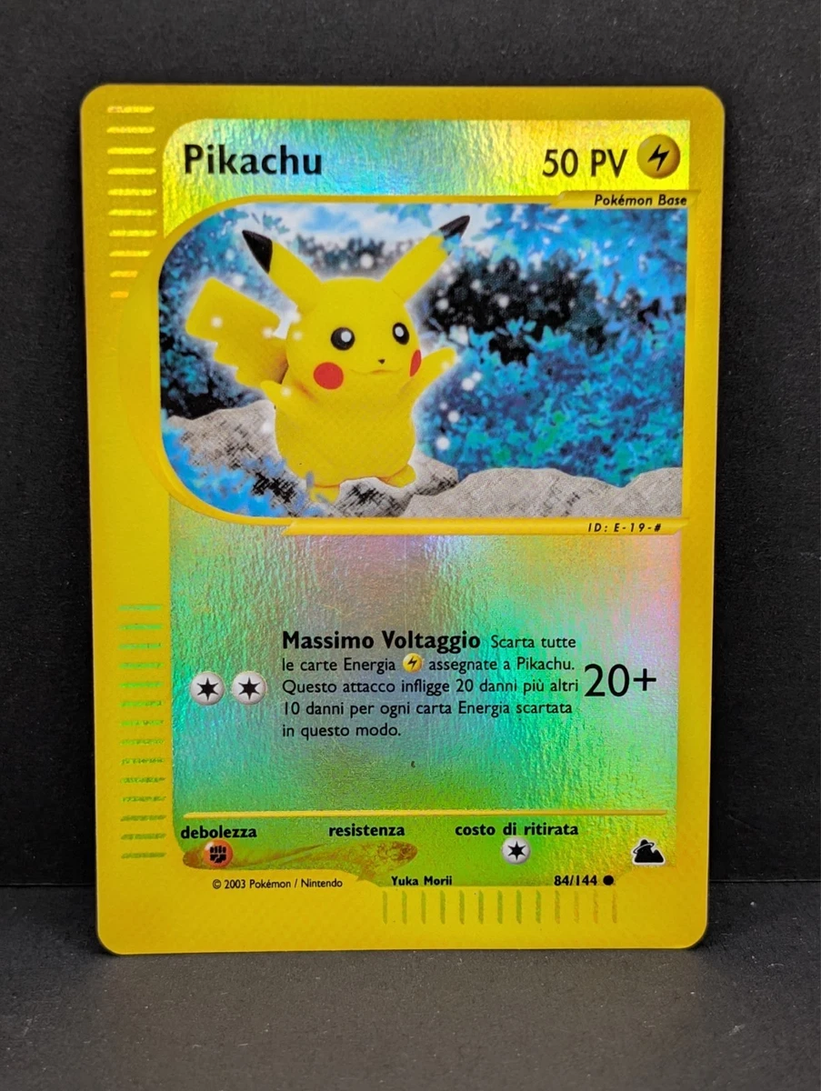 Pikachu Pokémon TCG Individual Collectible Card Game Cards in