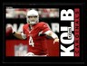 2013 Topps Archives #52 Kevin Kolb Card Arizona Cardinals