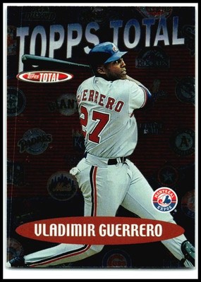 2002 Topps Total Topps Total #TT21 Vladimir Guerrero Montreal Expos