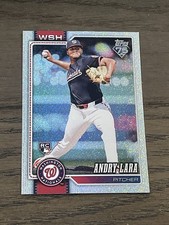 2026 Topps Sandglitter #36 Andry Lara Washington Nationals RC