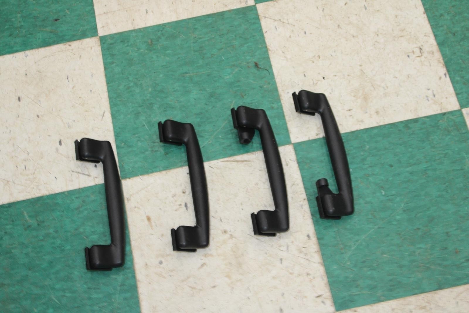 14-21 Ghibli Black Overhead Roof Front Rear LH RH Grab Handles Set 4x OEM OE WTY