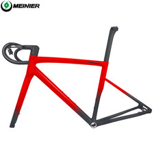 Kit telaio bici corsa ultraleggero carbonio con manubrio freno a disco telaio stradale UDH