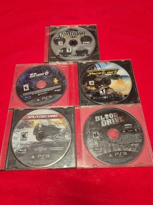 PS3 RACING GAME LOT OF 5
