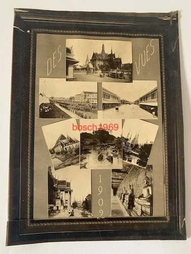 Robert Lenz (1864-1939) - Views Bangkok Siam Thailand - 1902