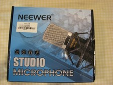 Neewer NW-700 Studio Broadcasting Recording Condenser Microphone Mic Tested CIB
