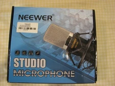 Neewer NW-700 Studio Broadcasting Recording Condenser Microphone Mic  Tested CIB