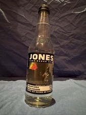 Jones Soda Limited Edition Batman Lgbt Gay Pride Flag Glass Bottle #1434995