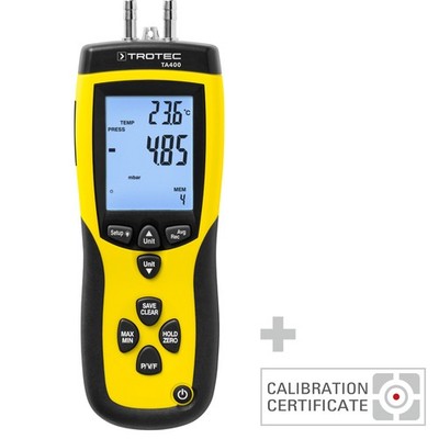 TROTEC Thermoanemometer TA400 | Anemometer Windmessgerät Windmesser Volumenstrom