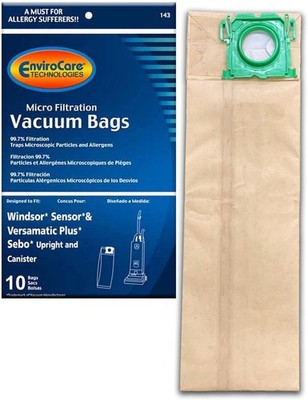 Replacement Micro Filtration Vacuum Cleaner Dust Bags Designed to Fit Windsor