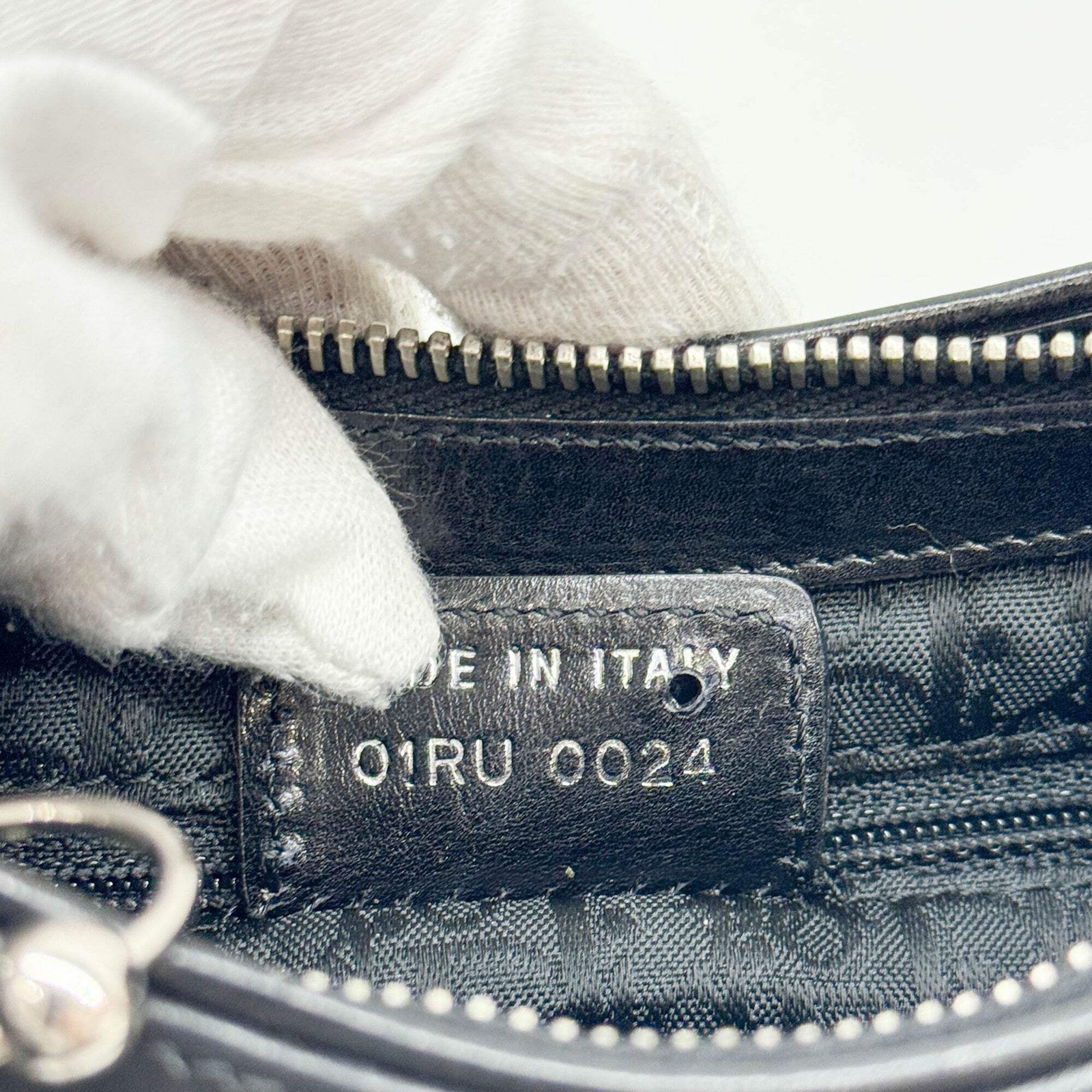 DIOR Hardcore Black Leather Shoulder Bag — image 23
