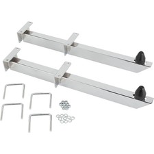 Speedway Motors Chrome Traction Bars - 28 Inch - Premium Steel Construction
