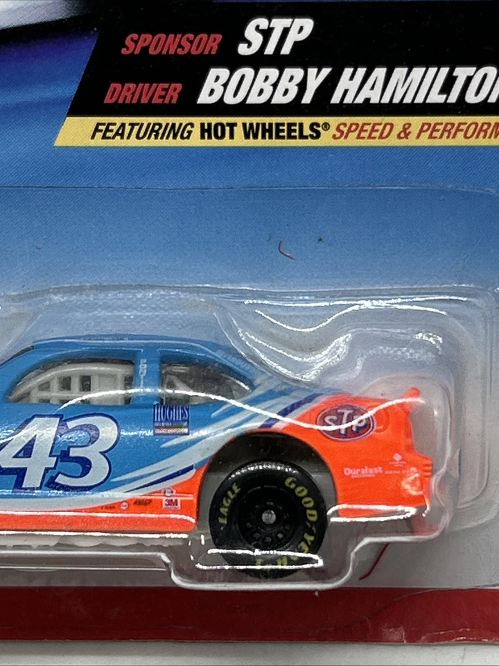 Coche diecast Hot Wheels Pro Racing 1997 Bobby Hamilton 43 Pontiac cardado Foto 3 de 4
