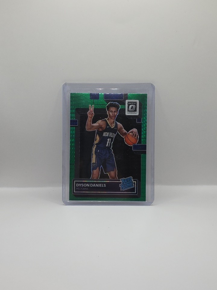 2022-23 Optic Dyson Daniels Hyper Green Prizm Rookie 250 RC Atlanta Hawks Panini