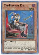 Tri-Brigade Kitt 1st Edition Super Rare Blazing Vortex BLVO-EN010 LP