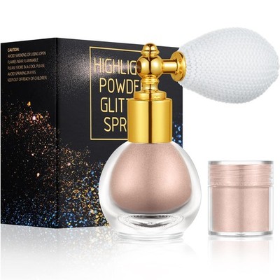 Glitzer Spray Glitter Spray für Face und Body Glitzer Haarspray Make up Sparkle
