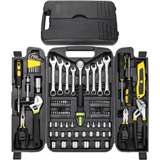 TLGREEN 95 Piece Tool Set, Tool Kit, Mechanics Tool Set, Portable Toolbox wit...