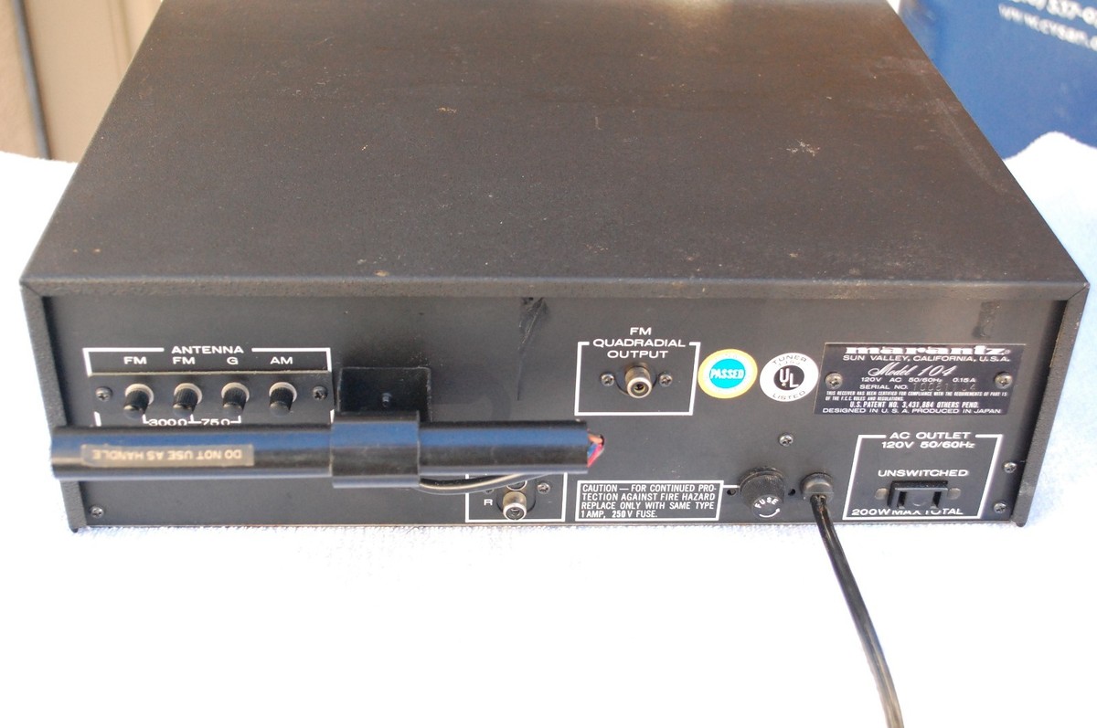 Marantz Model 104 Stereophonic Tuner, AM/FM, Analogue, mid-1970's