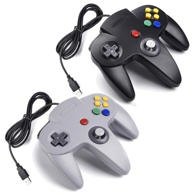 USB Controller Retro N64 Gamepad Joystick für Windows PC Mac Raspberry Pi