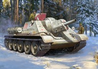 Zvzeda 6281 1/100 SU-122