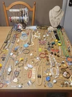 Lot Of 300 Pieces Total All Wearable Vintage To modern Costume Jewelry