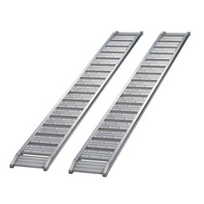 Alu - Rampe mobile Auffahrrampe Verladerampe Auffahrschiene max. 1000kg (1Paar)