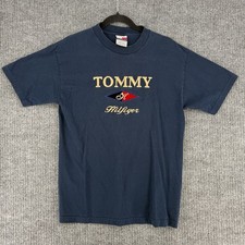 Vintage 90s Tommy Hilfiger t-shirt medium USA made short sleeve embroidered