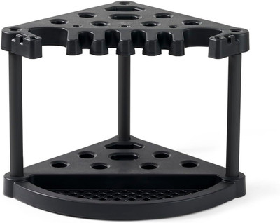 Keter Compact Corner Tool Rack for Maximum Storage and Organization - Easy to As