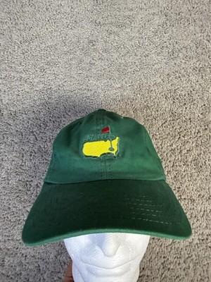 Masters Green Cap with Yellow Course Emblem Masters Hat Cap Strap Back Green Yellow Augusta National  main image 3