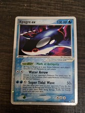Pokémon Kyogre EX Holo Card EX Hidden Legends Series 94/101 on eBay