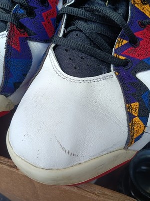 Nike Jordan 7 Retro Nothing But Net Men\'s Size 13 Shoes NIKE AIR JORDAN 7 RETRO SWEATER NOTHING BUT NET SIZE 13 NWB  main image 4