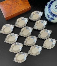 Set 12 Rare Gorham Sterling Silver A4780 Bonbonniere Nut Dish American 4” Mono A