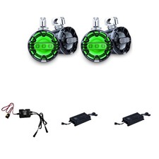 Memphis Audio 8" Marine Wake Tower Bundle: 4 Black MM84TB A.T.A.C. Speakers...