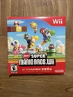 New Super Mario Bros Wii (Nintendo Wii) Cardboard Sleeve & Disc