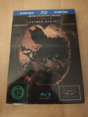 Batman Begins Limited Collector's Edition Lenticular Box DVD Blu-ray 3D Box