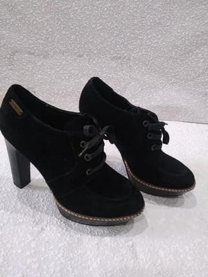 Women Pepe Jeans Heels Black Suede 37 #C69P