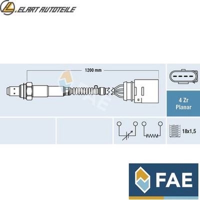 LAMBDASONDE 77144 FÜR AUDI A6C5A4B5 VW PASSATB5 AEB/AWT/ARK/ANB/APU/ARH 1.8L