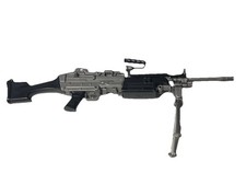 GI Joe 12” Heavy Machine Gun w/ Bipod 1:6 Scale Military Weapon Accessory