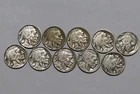 🧭 🇺🇸 USA NICKEL BUFFALO 5 CENTS MIXED DATES B94 #56 ZF40