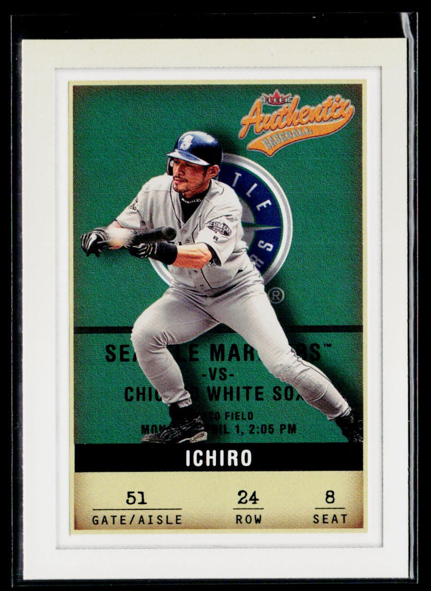 2002 Fleer Authentix #24 Ichiro