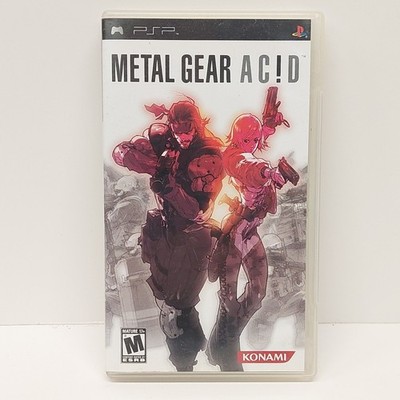 Metal Gear Acd (Sony PSP, 2005) (MGS) Tested Free Shipping 