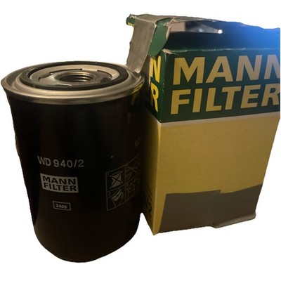 MANN FILTER WD940/2 Spin-On Hydraulic Filter or Equivalent