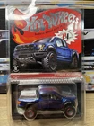 Hot Wheels 1:64 Ford F-150 Raptor Red Line Club Blue Diecast Truck