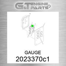 2023370C1 GAUGE fits INTERNATIONAL TRUCK (Surplus Open Box)