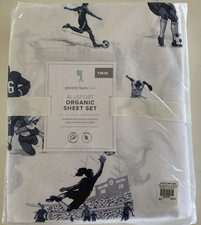 POTTERY BARN Kids All Sport Sheet Set Twin NWT